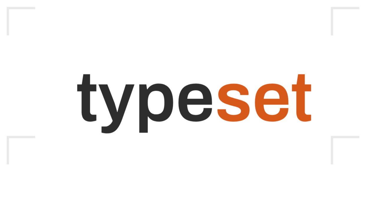 Typeset logo
